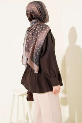 Bel Pensli Poplin Gömlek Acı Kahve - Gömlek