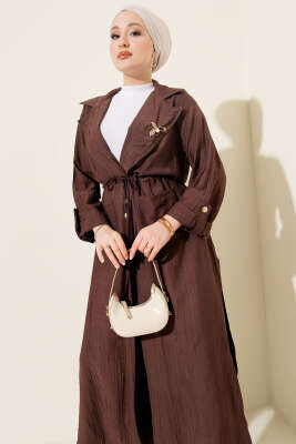 Bel Tünelli Kap İkili Takım Kahve - İkili Takım