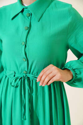 Bel Tünelli Patlı Elbise Benetton - 300-500 TL Ürünler