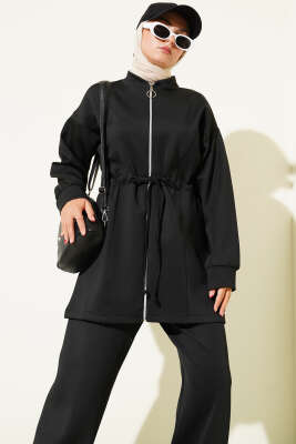 Bel Tünelli Scuba İkili Takım Siyah - Scuba Ürünler