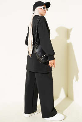 Bel Tünelli Scuba İkili Takım Siyah - Scuba Ürünler