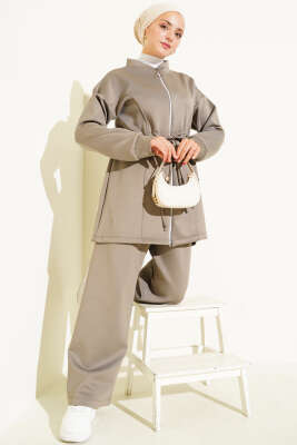 Bel Tünelli Scuba İkili Takım Vizon - Scuba Ürünler