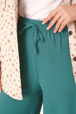 Beli ipli Salaş Yesil Pantolon - Pantolon