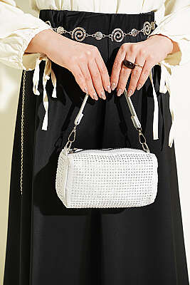 Beli Lastikli Basic Saten Etek Siyah - Etek