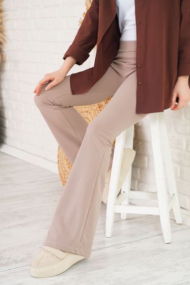 Beli Lastikli İspanyol Paça Taş Pantolon - ÇOK SATANLAR