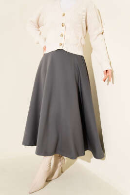 Beli Lastikli Kloş Scuba Etek Füme - SAS