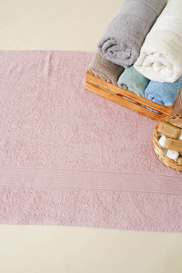 Betüş Banyo Havlusu Pudra - Banyo Havlusu