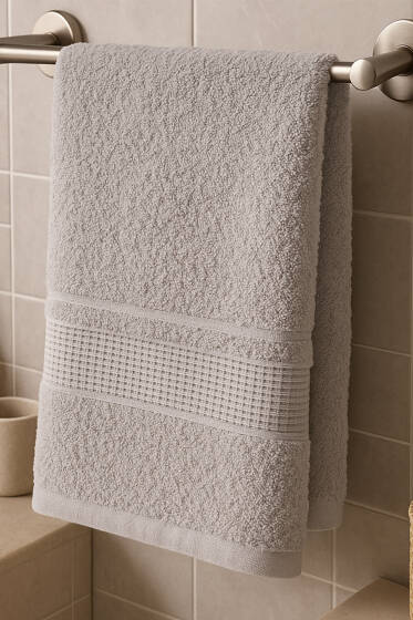 Betüş El Havlusu Gri - El Havlusu