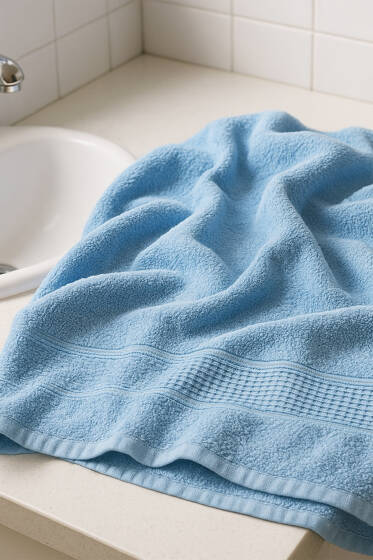 Betüş El Havlusu Mavi - El Havlusu