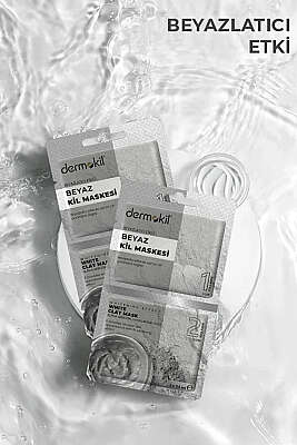 Beyazlatıcı Etkili Beyaz Kil Maskesi 2x7.5 ml - CİLT BAKIM&KOZMETİK