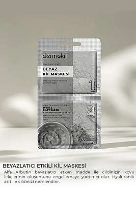 Beyazlatıcı Etkili Beyaz Kil Maskesi 2x7.5 ml - CİLT BAKIM&KOZMETİK