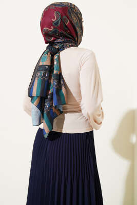 Bilek Lastikli Çapraz Büzgülü Bluz Bej - Yılın Fırsatı 