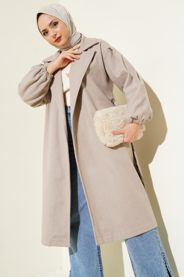  Bilekleri Lastikli Kaşe Kaban Taş - Kaban