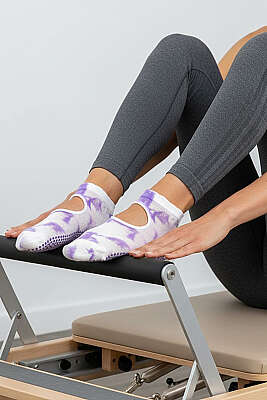 Bilekli Yoga ve Pilates Kadın Çorap Asorti 2 - DORE