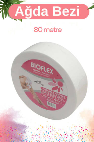 Bioflex Ağda Bezi 80 Metre - Ağda Bantları