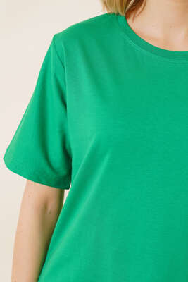 Bisiklet Yaka Basic T-shirt Benetton - Yeni Giyim