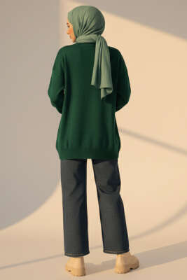 Bisiklet Yaka Merserize Tunik Nefti - Yılın Fırsatı