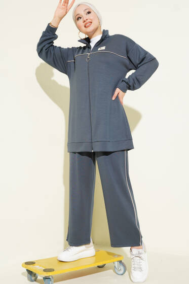 Biyeli Armalı Loyşa İkili Takım Füme - İkili Takım