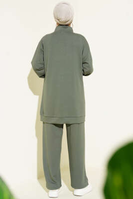 Biyeli Armalı Loyşa İkili Takım Haki - İkili Takım