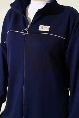 Biyeli Armalı Loyşa İkili Takım Lacivert - İkili Takım