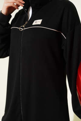 Biyeli Armalı Loyşa İkili Takım Siyah - İkili Takım