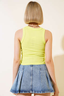 Biyeli Body Neon Yeşil - Kadın Giyim Modelleri