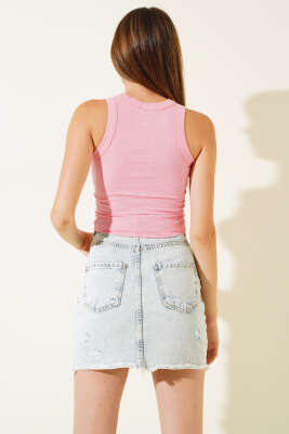 Biyeli Body Pembe - Kadın Giyim Modelleri