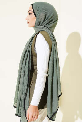 Biyeli Müslin Şal Nefti - Başörtüsü