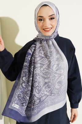 Bohem Esintili Şal Füme 