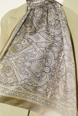 Bohem Esintili Şal Haki - Başörtüsü