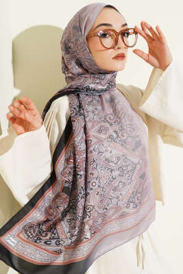 Bohem Esintili Şal Kahve 