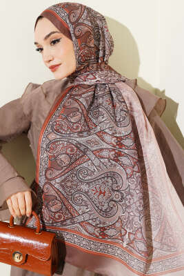 Bohem Esintili Şal Vizon 