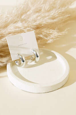 Boru Halka Küpe Gümüş - Yılın Fırsatı