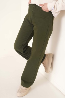 Boru Paça Haki Jean Pantolon 