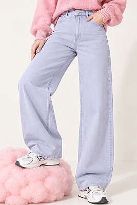 Boru Paça Lila Jean Pantolon 