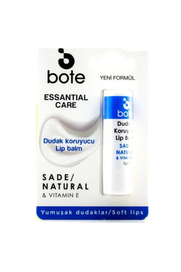 Bote Essential Dudak Koruyucu Lip Balm - Dudak Kremi