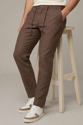 Boyfriend Jogger Erkek Pantolon Kahve 