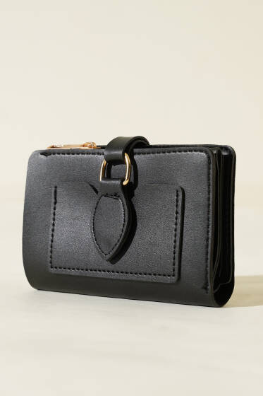 Bozuk Para Bölmeli Cüzdan Siyah - Cüzdan&Kartlık