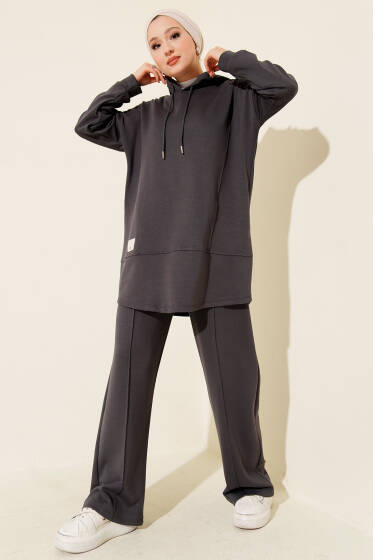 Brend Paris Armalı Loyşa İkili Takım Füme - İkili Takım