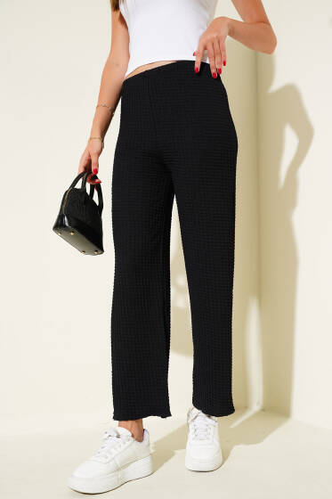 Buble Pantolon Siyah - Kadın Giyim Modelleri