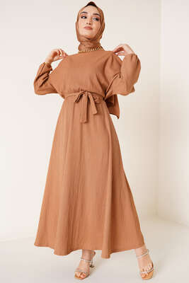 Bürümcük Mevlana Elbise Camel 