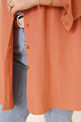 Bürümcük Salaş Gömlek Somon - Gömlek