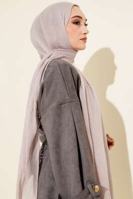Bürümcük Soft Şal Gri - Başörtüsü