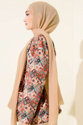 Bürümcük Soft Şal Kum Bej - Başörtüsü