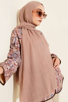 Bürümcük Soft Şal Latte - ASSE BONE