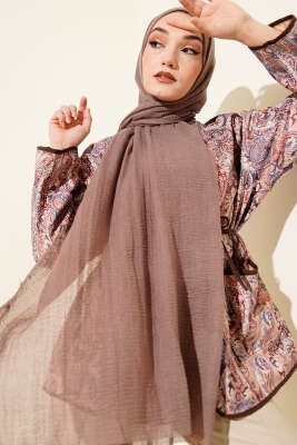 Bürümcük Soft Şal Soft Kahve - Başörtüsü