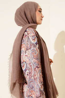 Bürümcük Soft Şal Soft Kahve - Başörtüsü