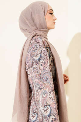 Bürümcük Soft Şal Vizon - Başörtüsü