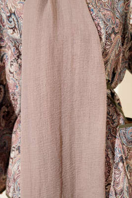 Bürümcük Soft Şal Vizon - Başörtüsü