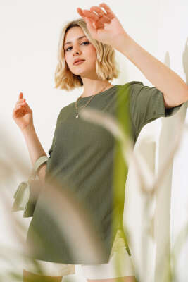 Bürümcük Tshirt Haki 